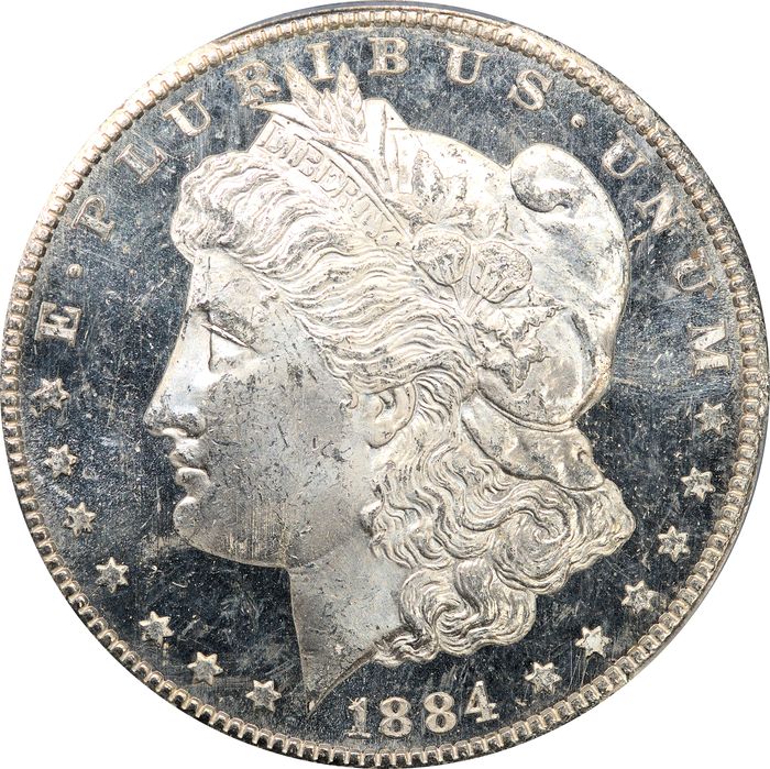 1884-CC Morgan Dollar ($1) Obverse Image