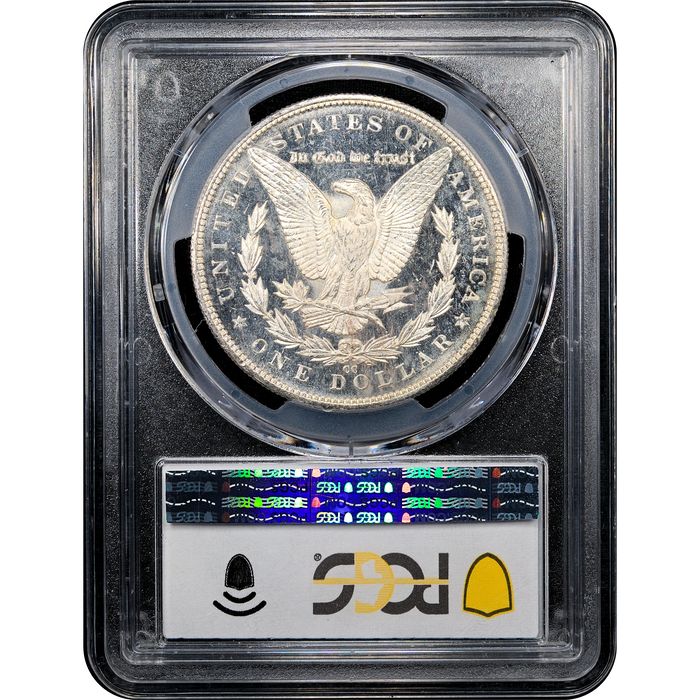 1884-CC Morgan Dollar ($1) Reverse Slab Image