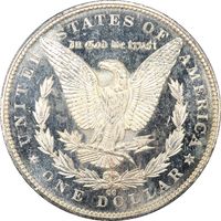 1884-CC Morgan Dollar ($1) Reverse Image