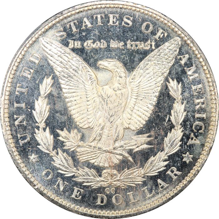 1884-CC Morgan Dollar ($1) Reverse Image