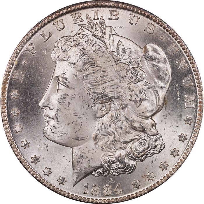 1884-CC Morgan Dollar ($1) Obverse Image