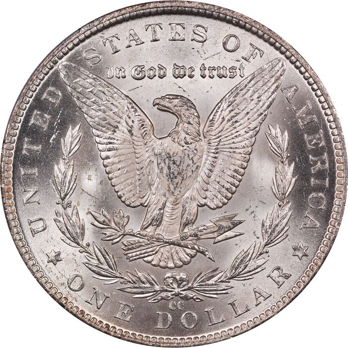 1884-CC Morgan Dollar ($1) Reverse Image