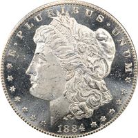 1884-CC Morgan Dollar ($1) Obverse Image