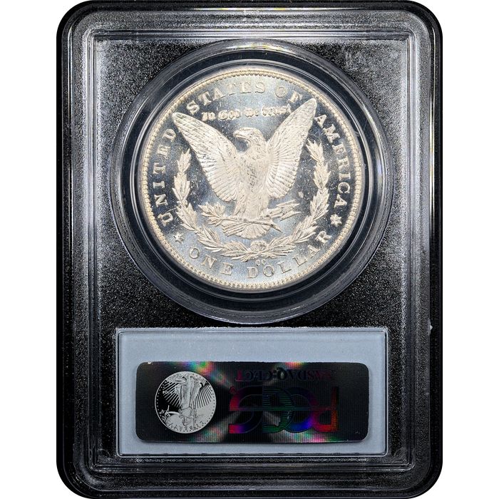 1884-CC Morgan Dollar ($1) Reverse Slab Image