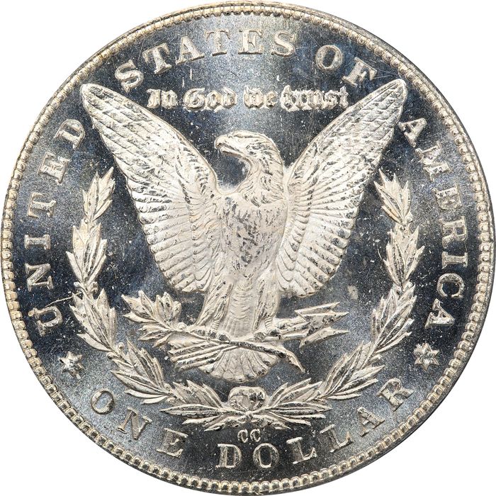 1884-CC Morgan Dollar ($1) Reverse Image