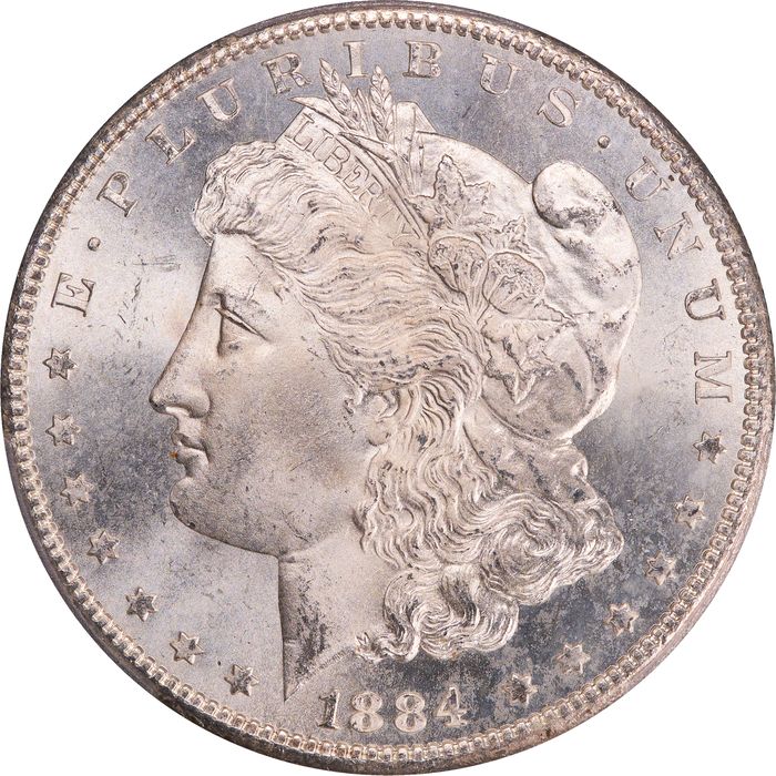 1884-CC Morgan Dollar ($1) Obverse Image
