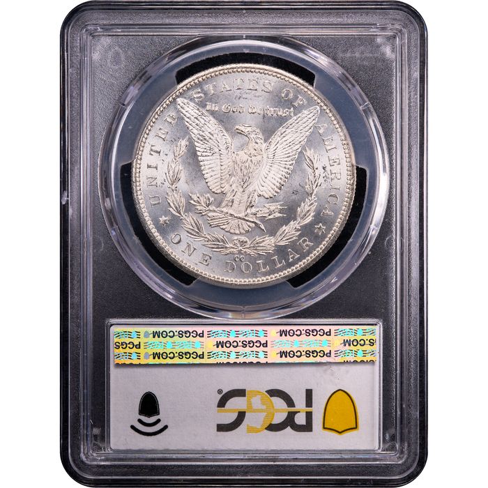 1884-CC Morgan Dollar ($1) Reverse Slab Image