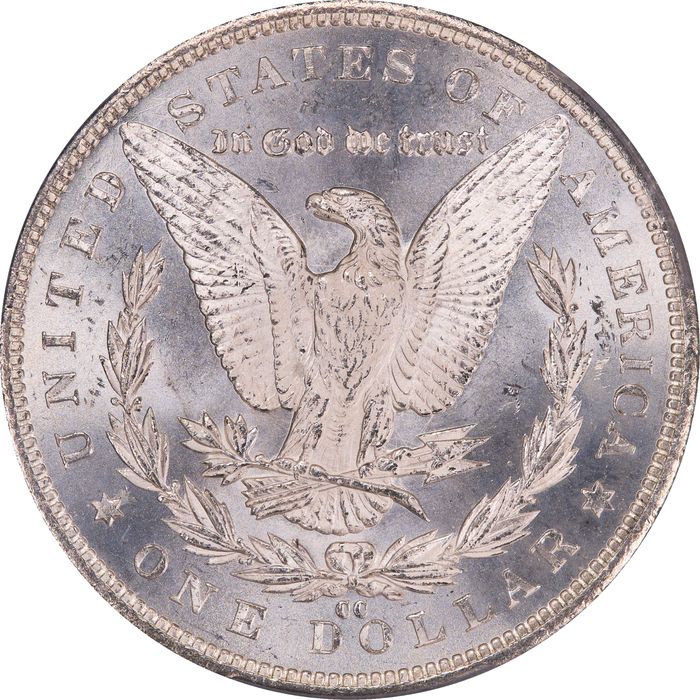 1884-CC Morgan Dollar ($1) Reverse Image