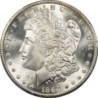 1884-CC Morgan Dollar ($1) Obverse Image