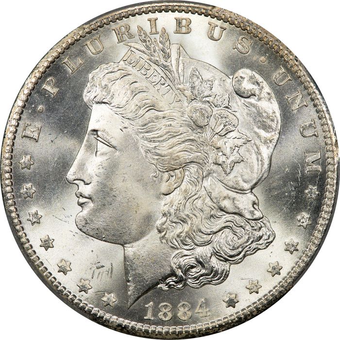 1884-CC Morgan Dollar ($1) Obverse Image