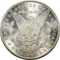 1884-CC Morgan Dollar ($1) Reverse Image