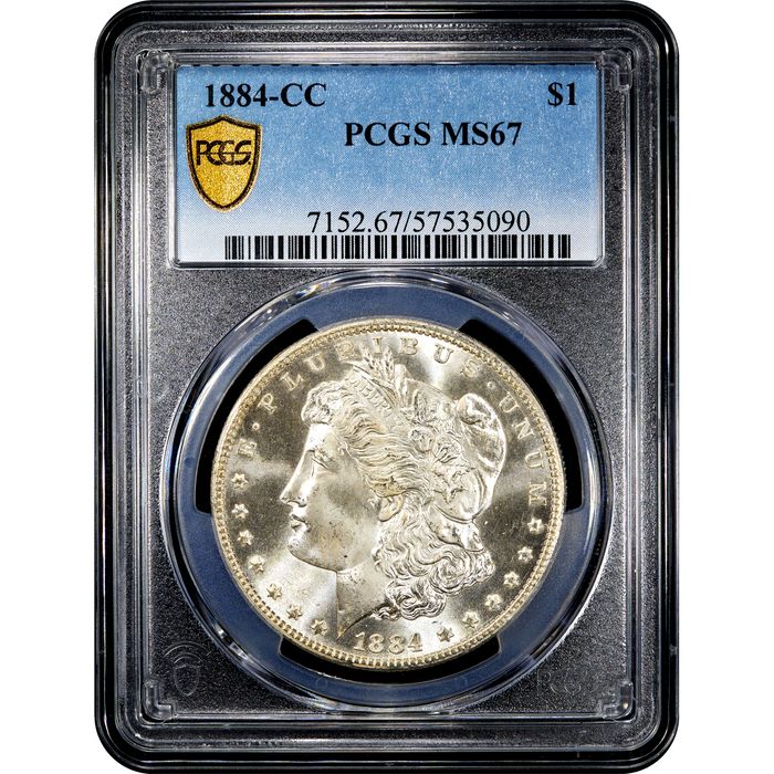 1884-CC Morgan Dollar ($1) Obverse Image