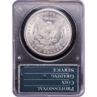 1884-CC Morgan Dollar ($1) Rattler Reverse Image