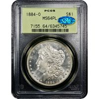 1884-O Morgan Dollar ($1) OGH Obverse Slab Image