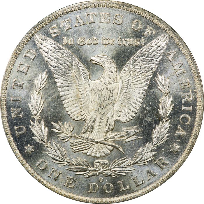 1884-O Morgan Dollar ($1) OGH Reverse Image