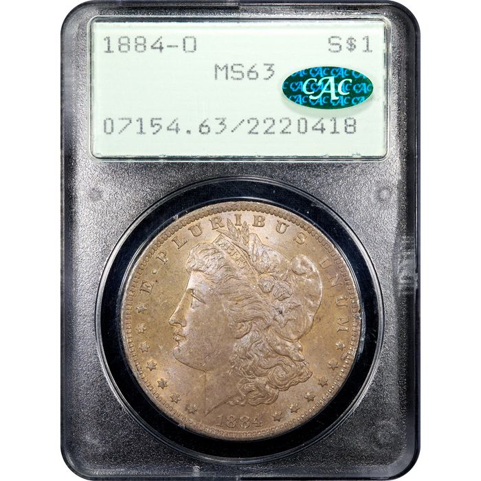 1884-O Morgan Dollar ($1) Rattler Obverse Image