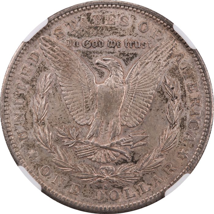 1884-S Morgan Dollar ($1) Reverse Image