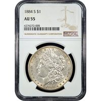 1884-S Morgan Dollar ($1) Obverse Image