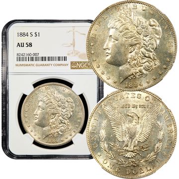 1884-S Morgan Dollar ($1) Composite Image