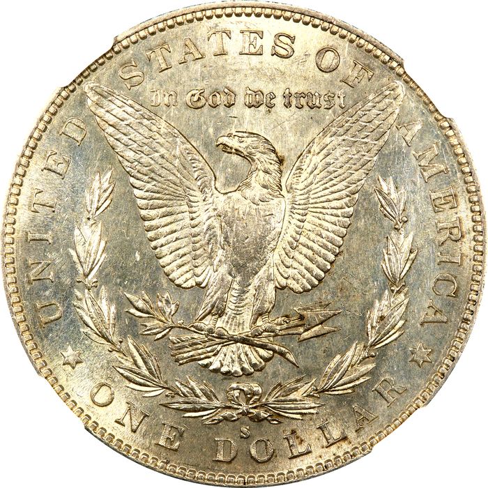 1884-S Morgan Dollar ($1) Reverse Image