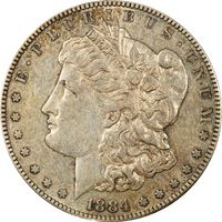1884-S Morgan Dollar ($1) Obverse Image
