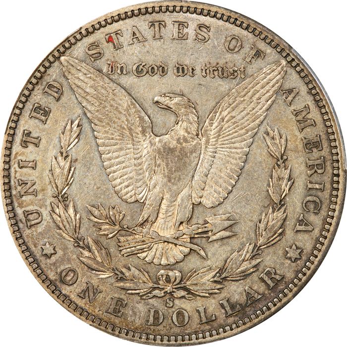 1884-S Morgan Dollar ($1) Reverse Image