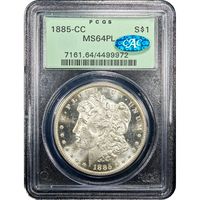 1885-CC Morgan Dollar ($1) OGH Obverse Image