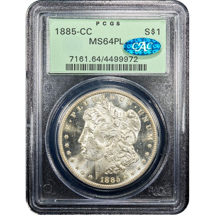 1885-CC Morgan Dollar ($1) OGH Obverse Image