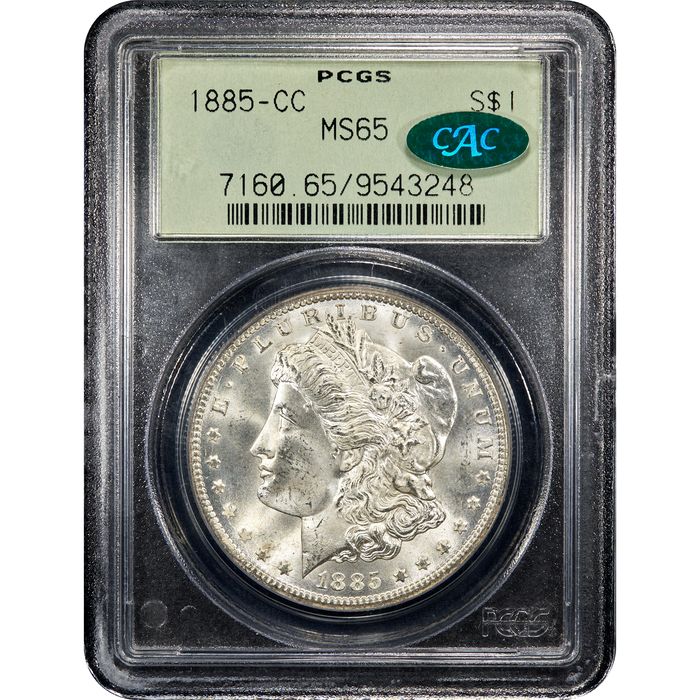 1885-CC Morgan Dollar ($1) OGH Obverse Image