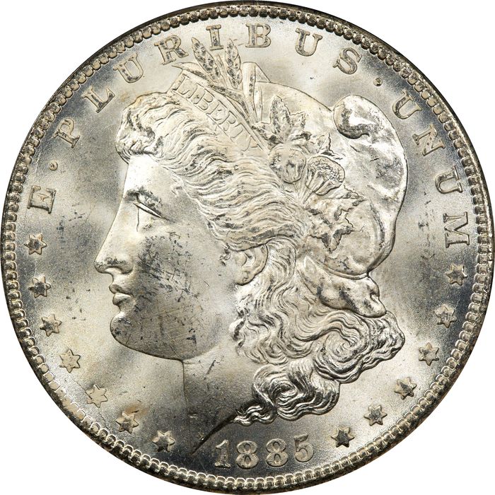 1885-CC Morgan Dollar ($1) OGH Photo 3