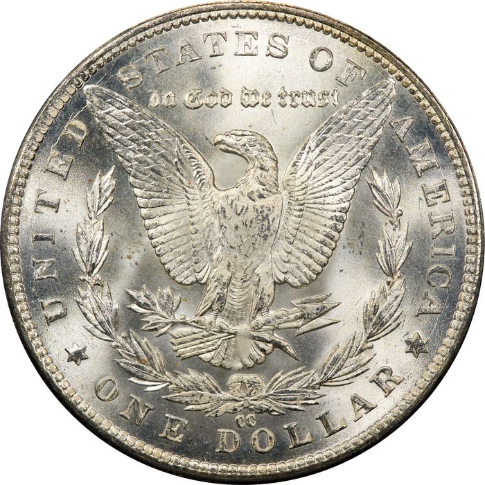 1885-CC Morgan Dollar ($1) OGH Photo 4