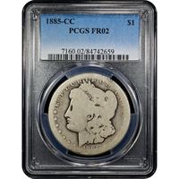1885-CC Morgan Dollar ($1) Obverse Image