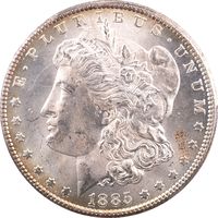 1885-CC Morgan Dollar ($1) Obverse Image