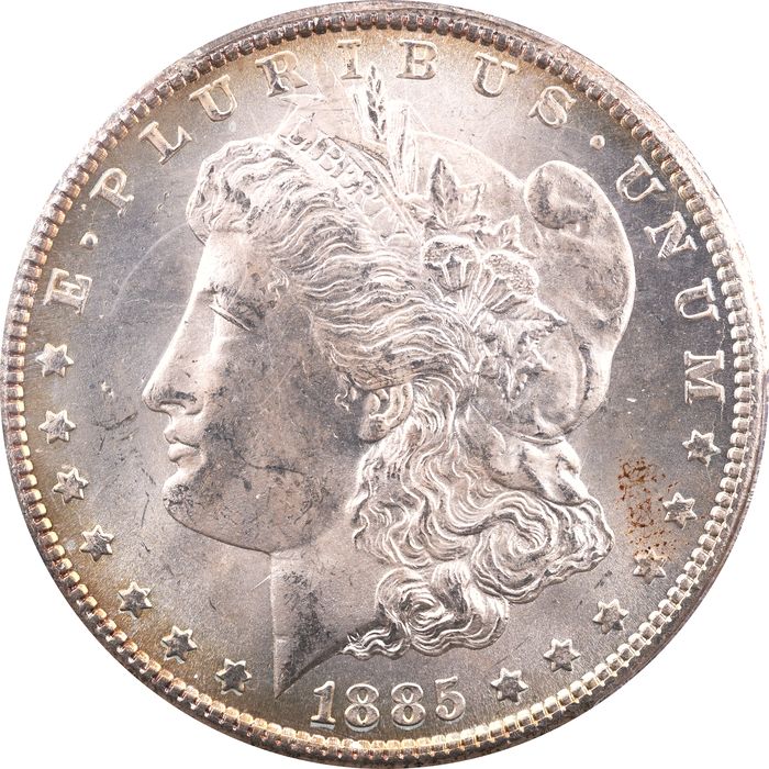 1885-CC Morgan Dollar ($1) Obverse Image