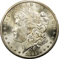 1885-CC Morgan Dollar ($1) Obverse Image
