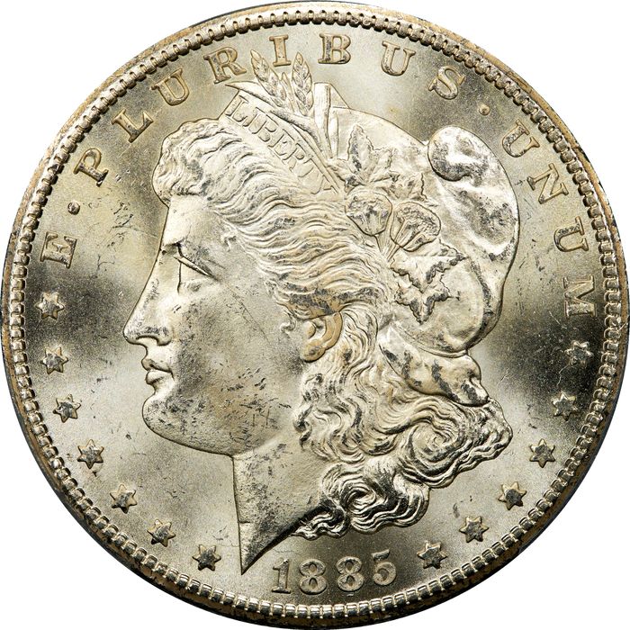 1885-CC Morgan Dollar ($1) Obverse Image