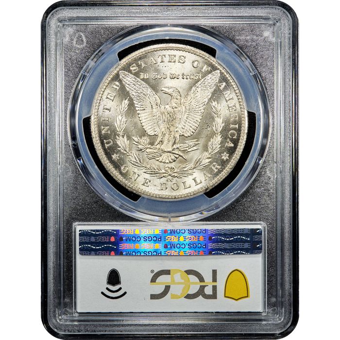 1885-CC Morgan Dollar ($1) Reverse Slab Image