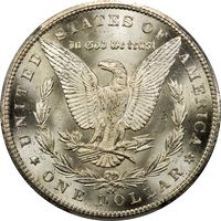 1885-CC Morgan Dollar ($1) Reverse Image