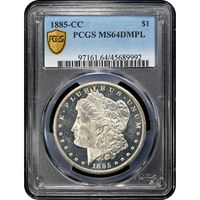 1885-CC Morgan Dollar ($1) Obverse Image