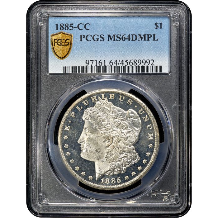 1885-CC Morgan Dollar ($1) Obverse Image