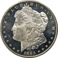 1885-CC Morgan Dollar ($1) Photo 3