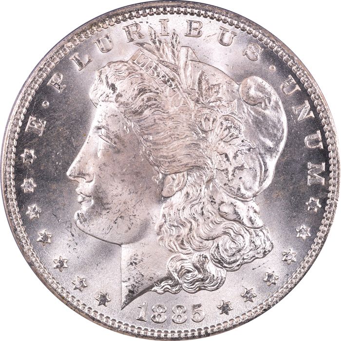 1885-CC Morgan Dollar ($1) Obverse Image