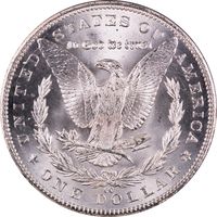 1885-CC Morgan Dollar ($1) Reverse Image
