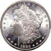 1885-CC Morgan Dollar ($1) Obverse Image