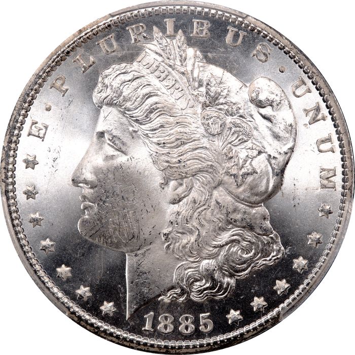 1885-CC Morgan Dollar ($1) Obverse Image