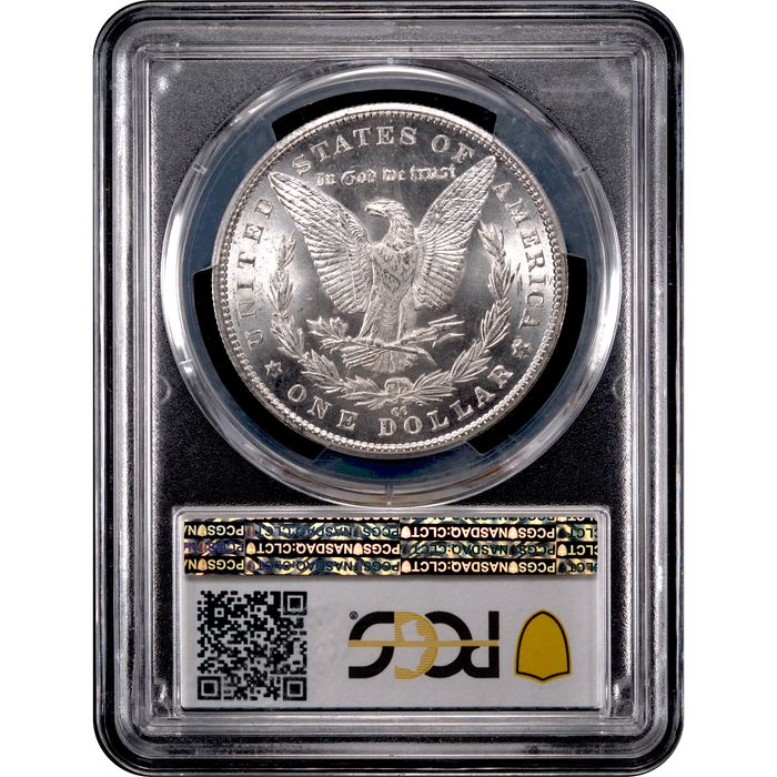 1885-CC Morgan Dollar ($1) Reverse Slab Image