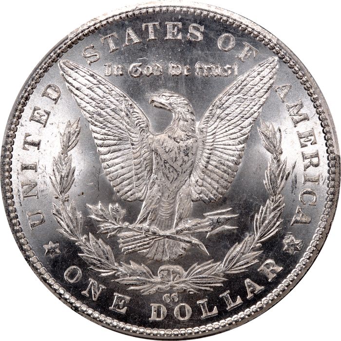 1885-CC Morgan Dollar ($1) Reverse Image