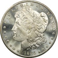 1885-CC Morgan Dollar ($1) Photo 3