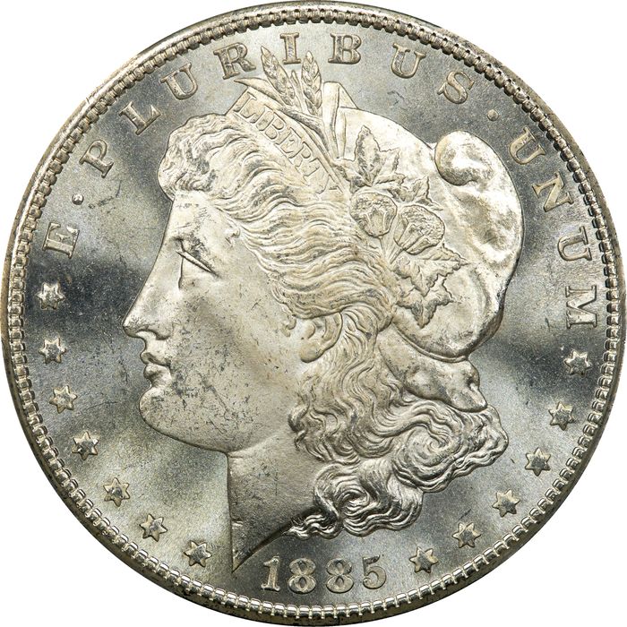 1885-CC Morgan Dollar ($1) Photo 3