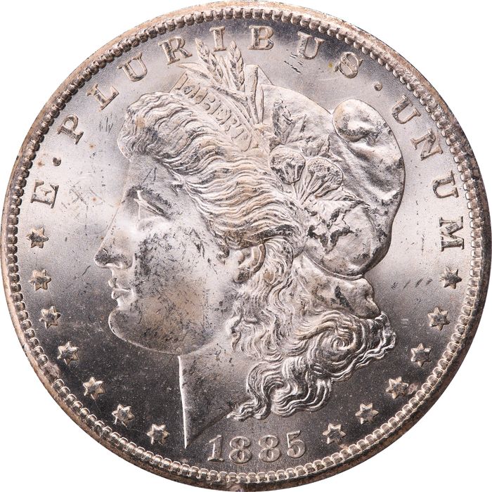 1885-CC Morgan Dollar ($1) Rattler Photo 3